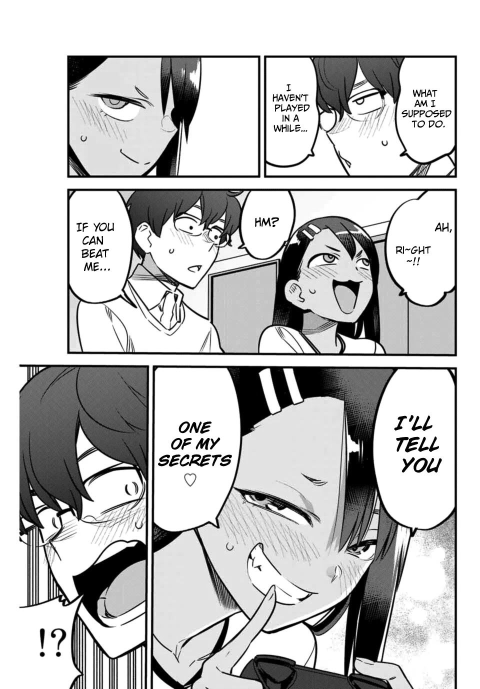 Please don't bully me, Nagatoro Chapter 61 page 9 - Chapter 61: Senpai... what did you talk about with my sister...?