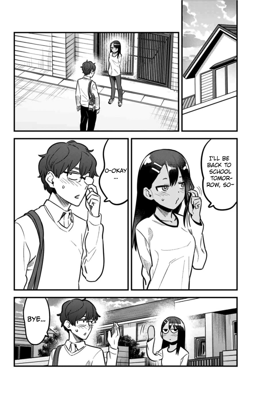 Please don't bully me, Nagatoro Chapter 62 page 12 - Chapter 62: So you want to know... my name... Senpai!!