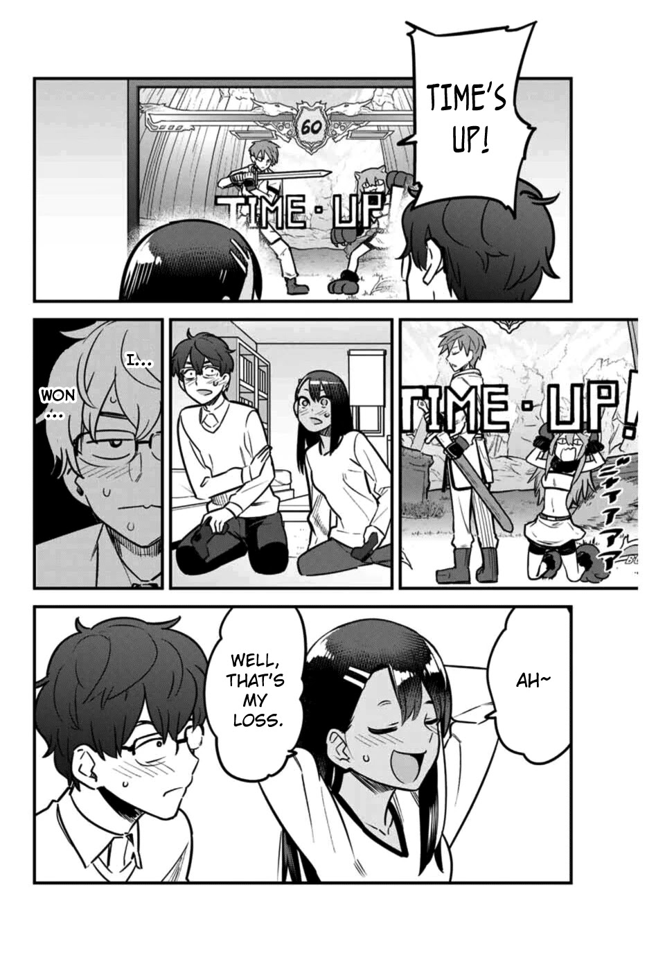 Please don't bully me, Nagatoro Chapter 62 page 4 - Chapter 62: So you want to know... my name... Senpai!!