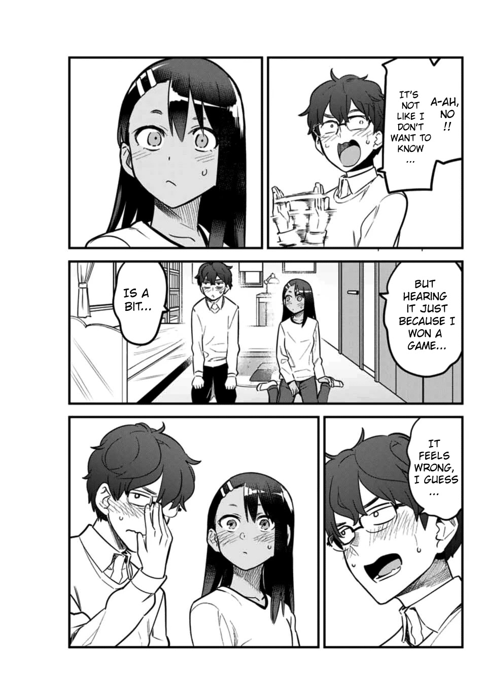 Please don't bully me, Nagatoro Chapter 62 page 7 - Chapter 62: So you want to know... my name... Senpai!!