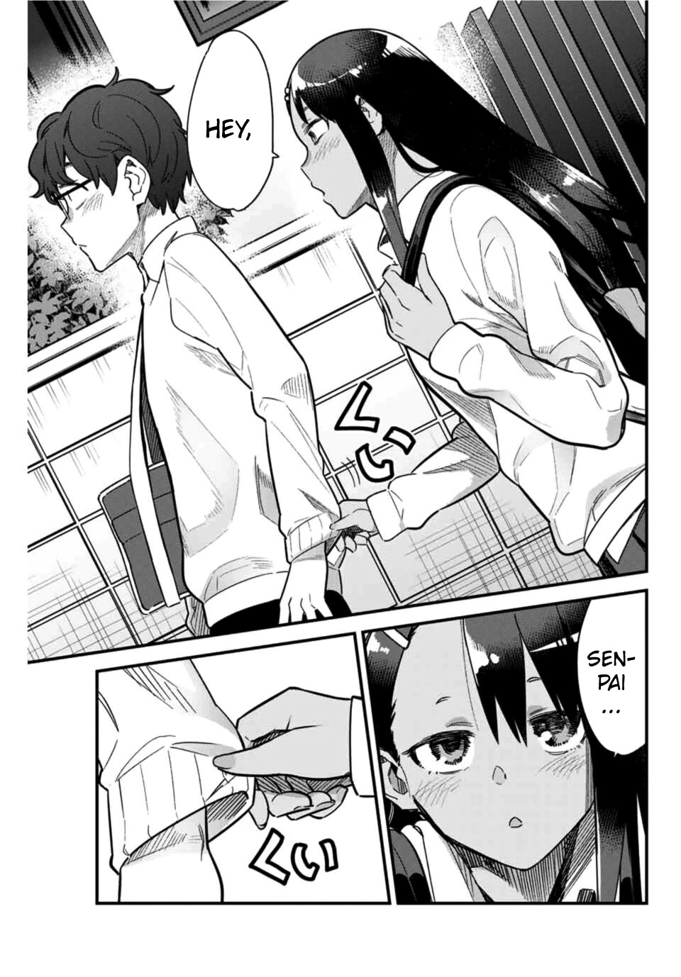 Please don't bully me, Nagatoro Chapter 63 page 5 - Chapter 63: Morni~ng, Senpai!