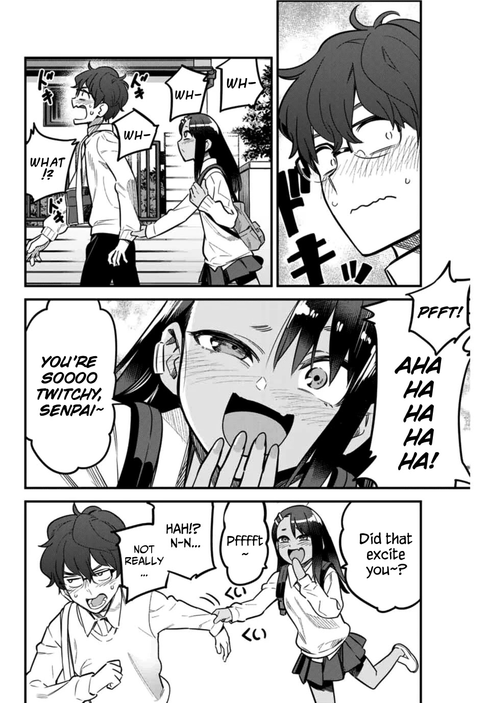 Please don't bully me, Nagatoro Chapter 63 page 6 - Chapter 63: Morni~ng, Senpai!