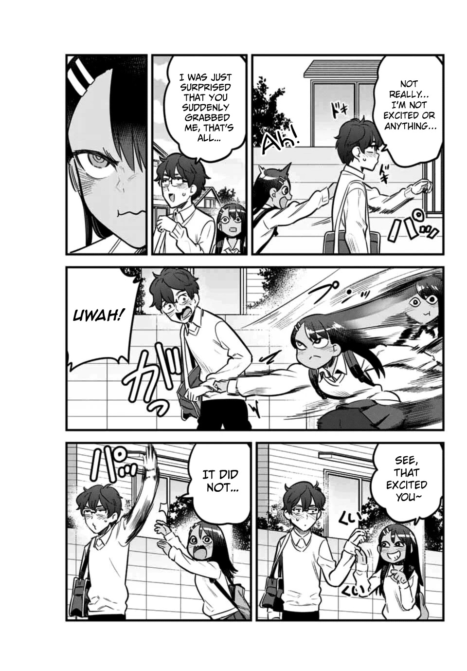Please don't bully me, Nagatoro Chapter 63 page 9 - Chapter 63: Morni~ng, Senpai!