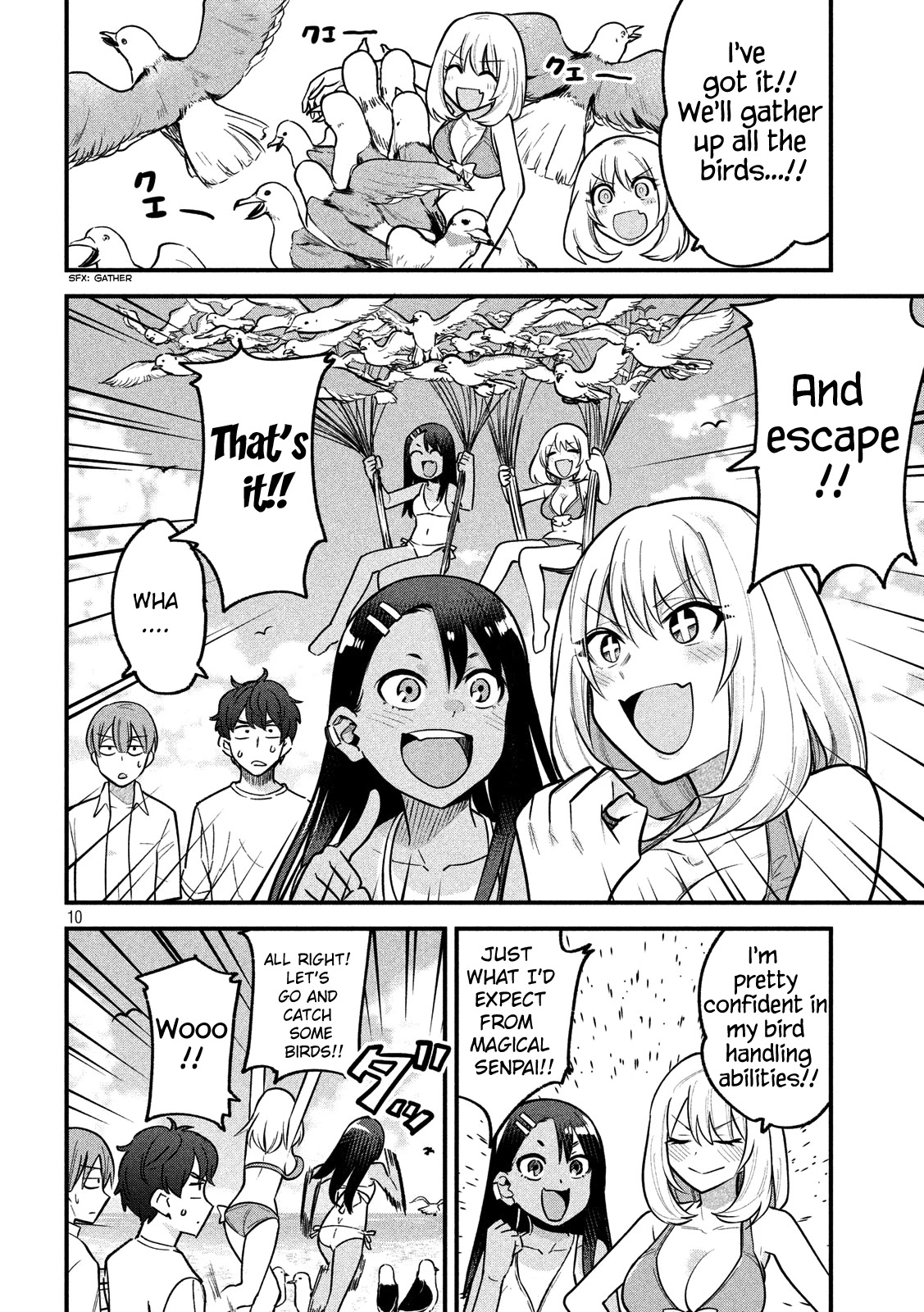 Please don't bully me, Nagatoro Chapter 64.5 page 10 - Chapter 64.5: Nagatoro-san x Tejina Senpai Collab