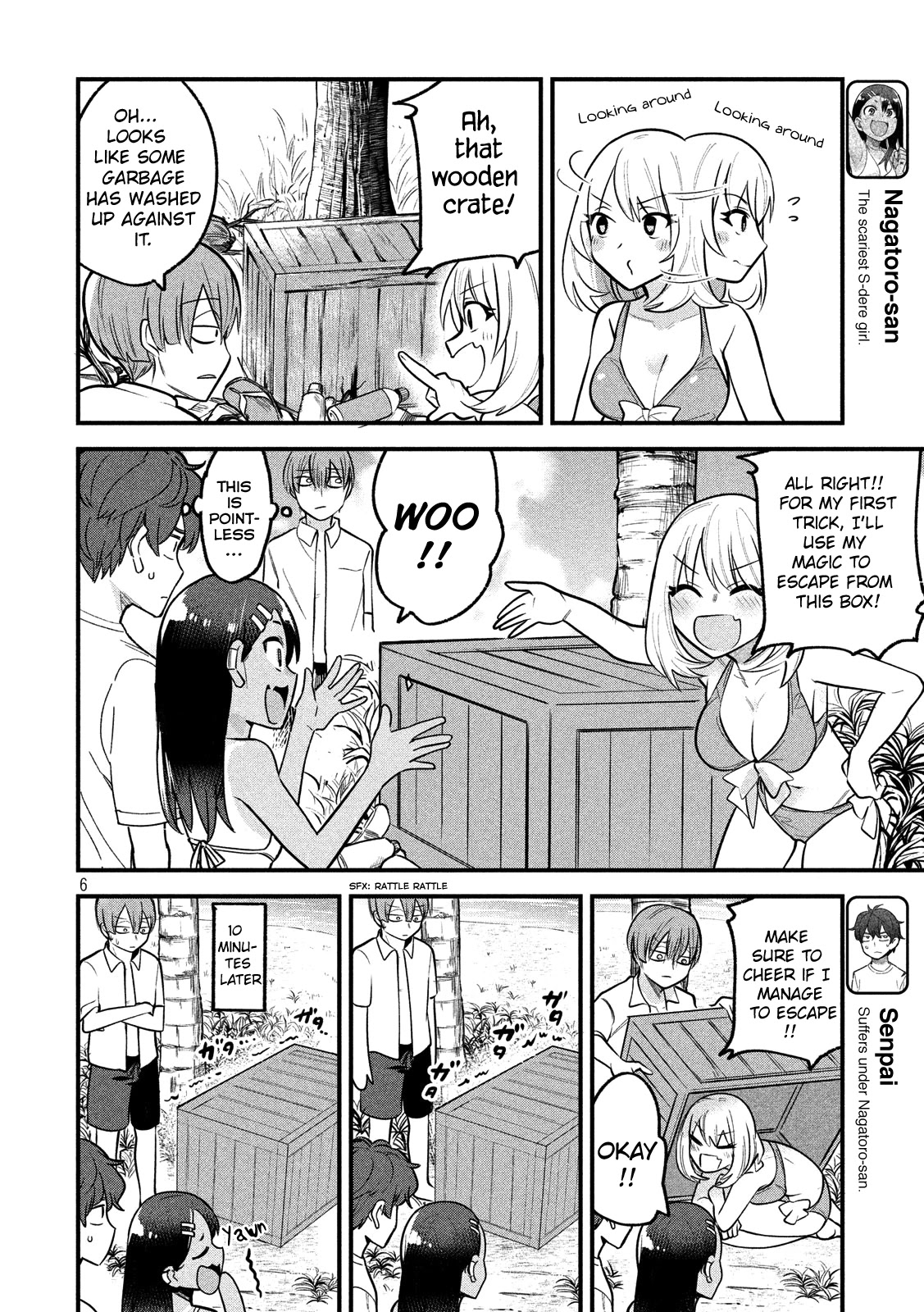 Please don't bully me, Nagatoro Chapter 64.5 page 6 - Chapter 64.5: Nagatoro-san x Tejina Senpai Collab