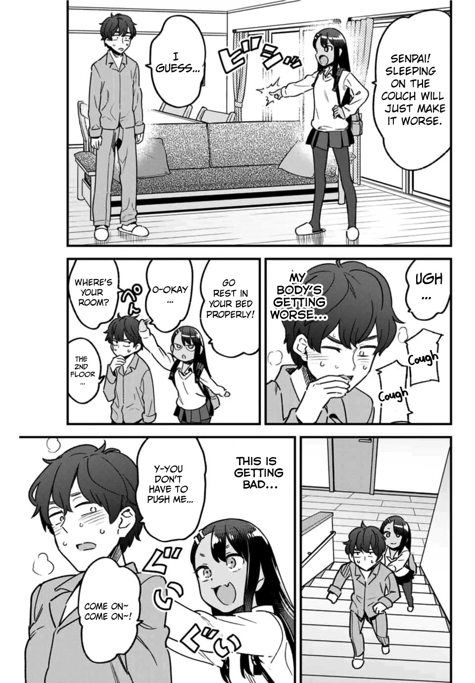 Please don't bully me, Nagatoro Chapter 64 page 13 - Chapter 64: So this is your room, Senpai~?