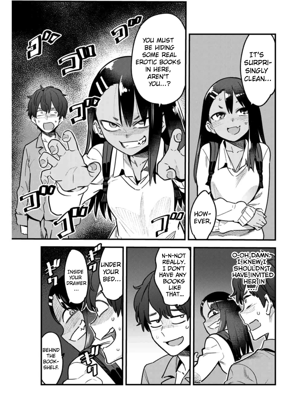 Please don't bully me, Nagatoro Chapter 64 page 15 - Chapter 64: So this is your room, Senpai~?