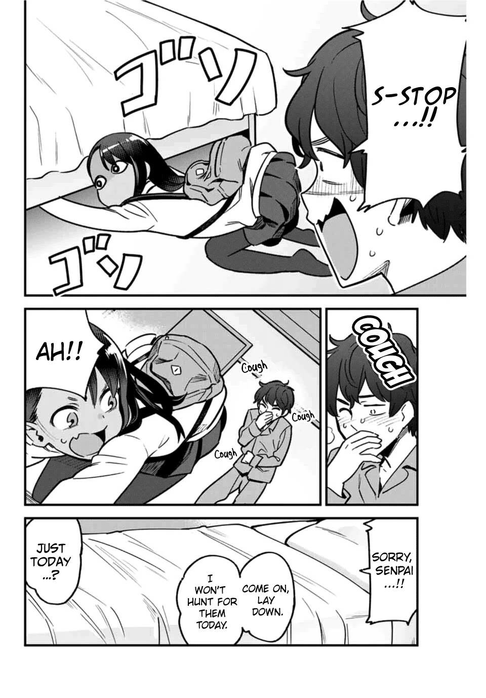 Please don't bully me, Nagatoro Chapter 64 page 16 - Chapter 64: So this is your room, Senpai~?