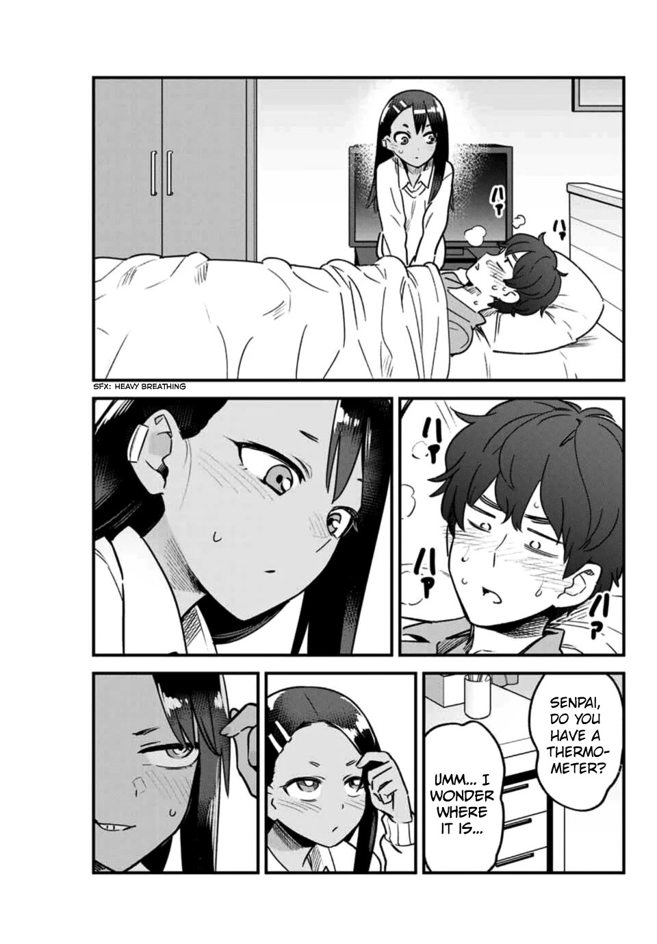 Please don't bully me, Nagatoro Chapter 64 page 17 - Chapter 64: So this is your room, Senpai~?