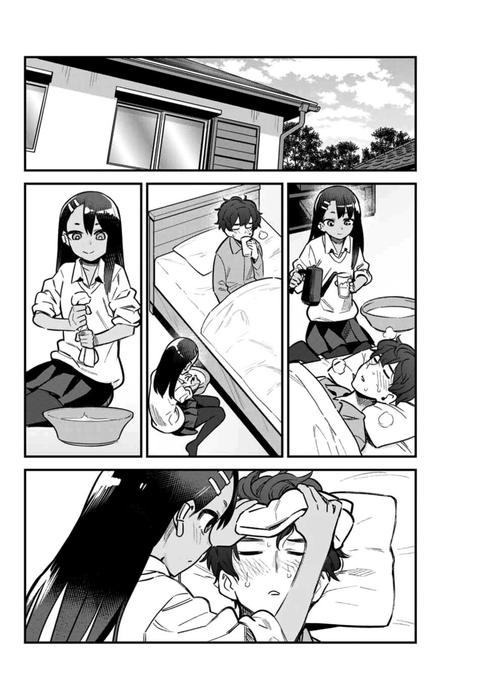 Please don't bully me, Nagatoro Chapter 65 page 4 - Chapter 65: Watch over the house for me, okay, Senpa~i♡