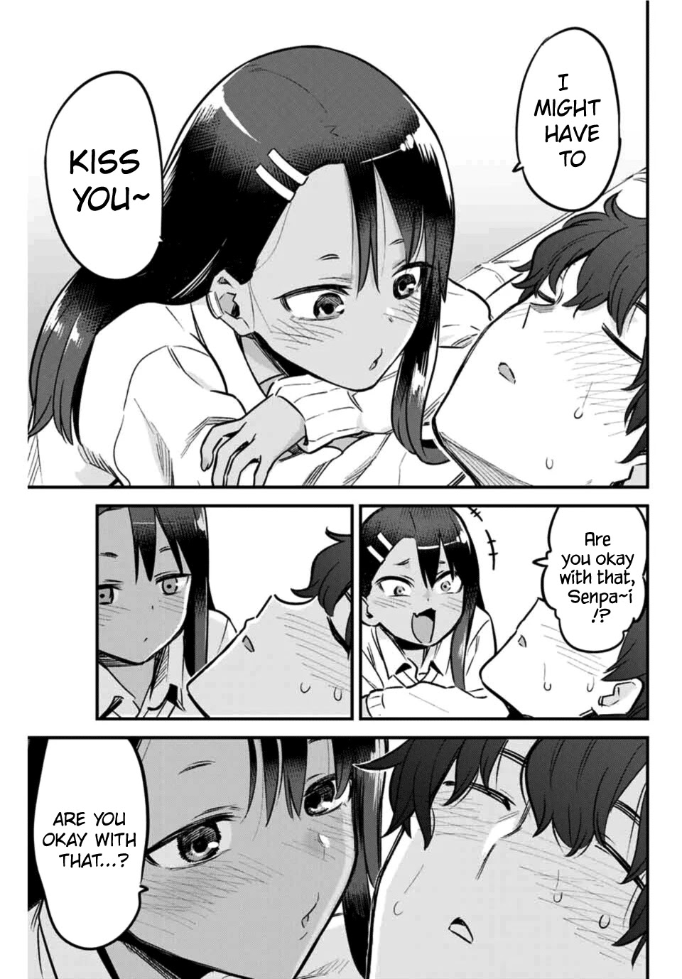 Please don't bully me, Nagatoro Chapter 66 page 9 - Chapter 66: You're just senpai!