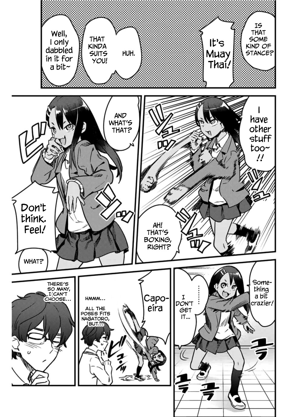 Please don't bully me, Nagatoro Chapter 67 page 13 - Chapter 67: I won't tell you, Senpa~i♡