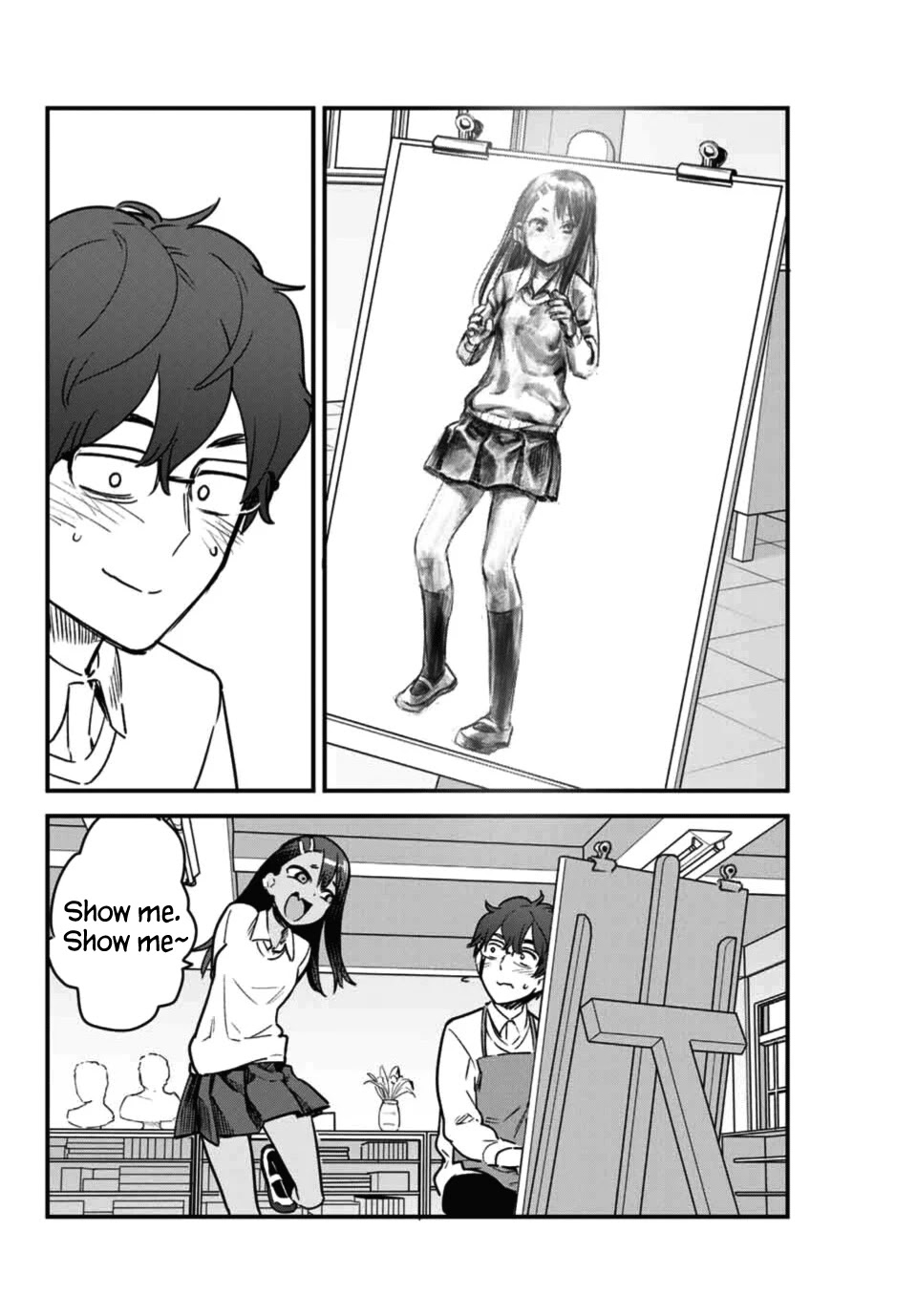 Please don't bully me, Nagatoro Chapter 67 page 20 - Chapter 67: I won't tell you, Senpa~i♡