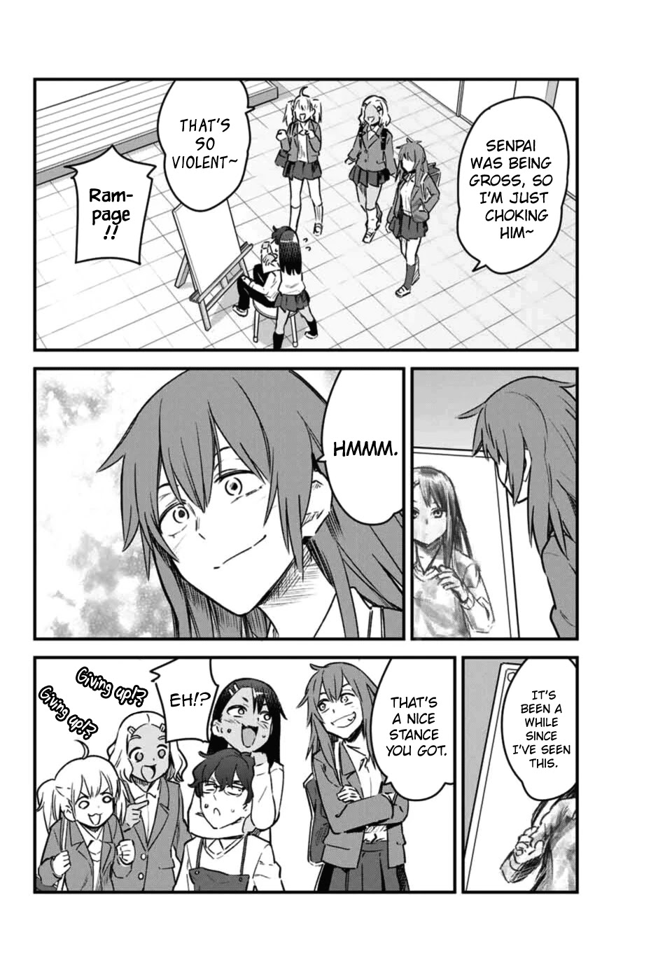 Please don't bully me, Nagatoro Chapter 67 page 24 - Chapter 67: I won't tell you, Senpa~i♡