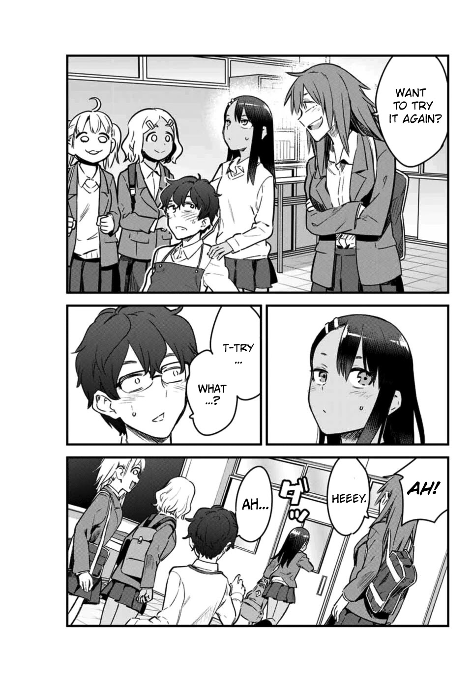 Please don't bully me, Nagatoro Chapter 67 page 25 - Chapter 67: I won't tell you, Senpa~i♡