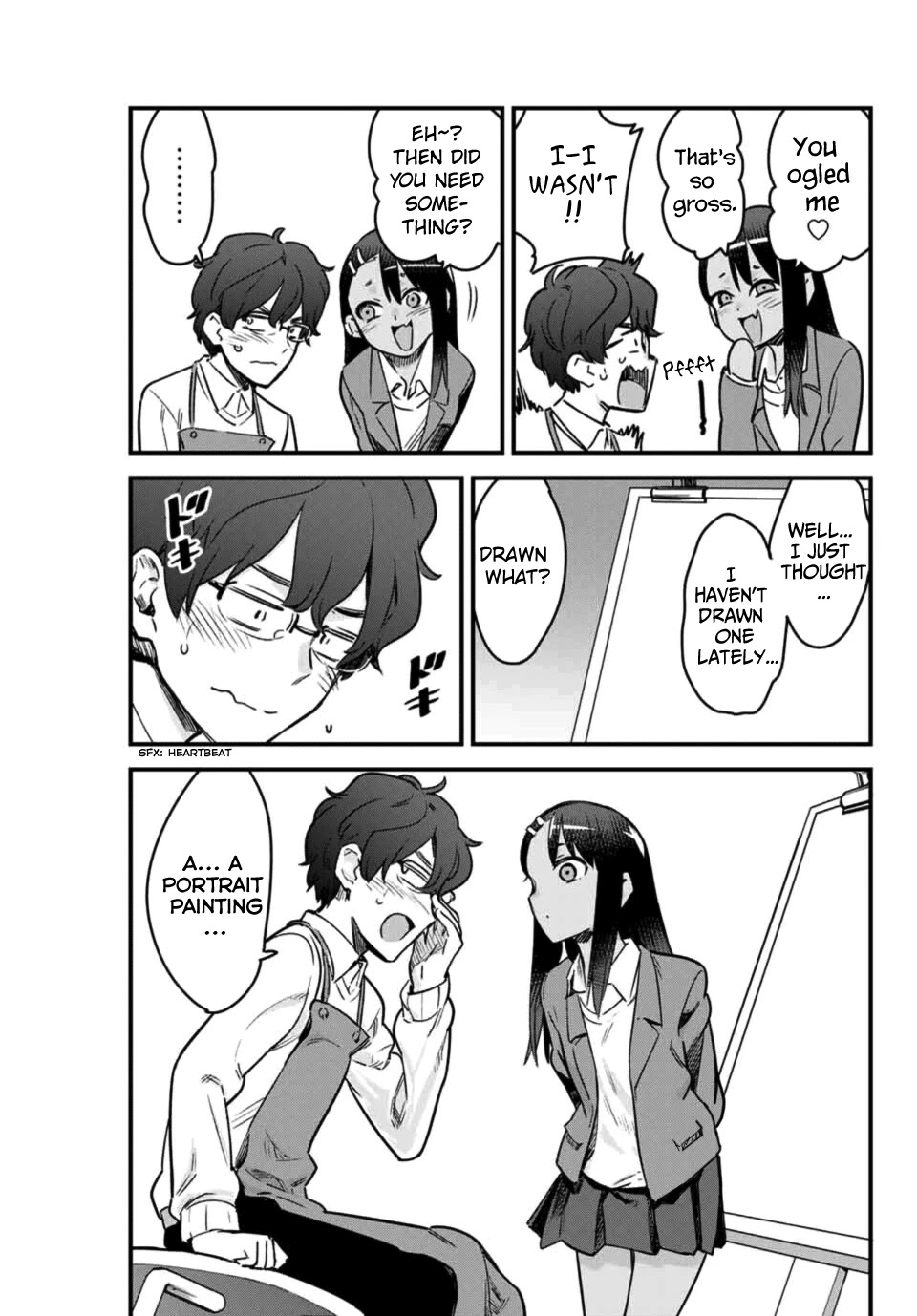 Please don't bully me, Nagatoro Chapter 67 page 5 - Chapter 67: I won't tell you, Senpa~i♡