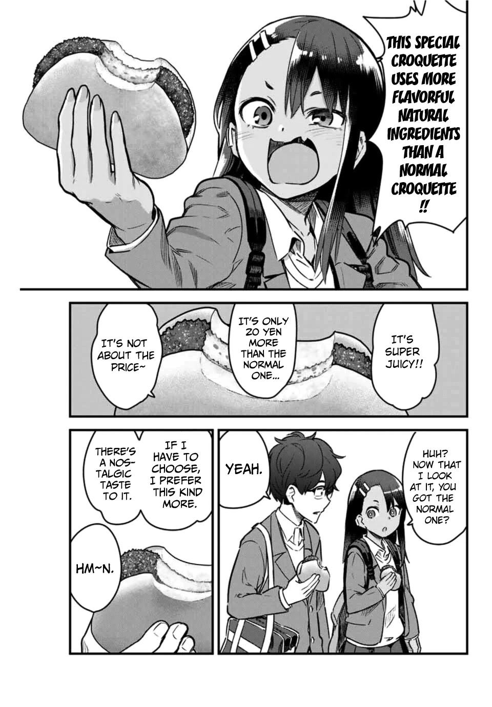 Please don't bully me, Nagatoro Chapter 68 page 9 - Chapter 68: Well~ I'm stuffed, Senpai!