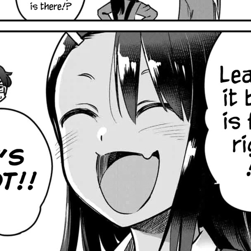 Please don't bully me, Nagatoro Chapter 68: Well~ I'm stuffed, Senpai! cover