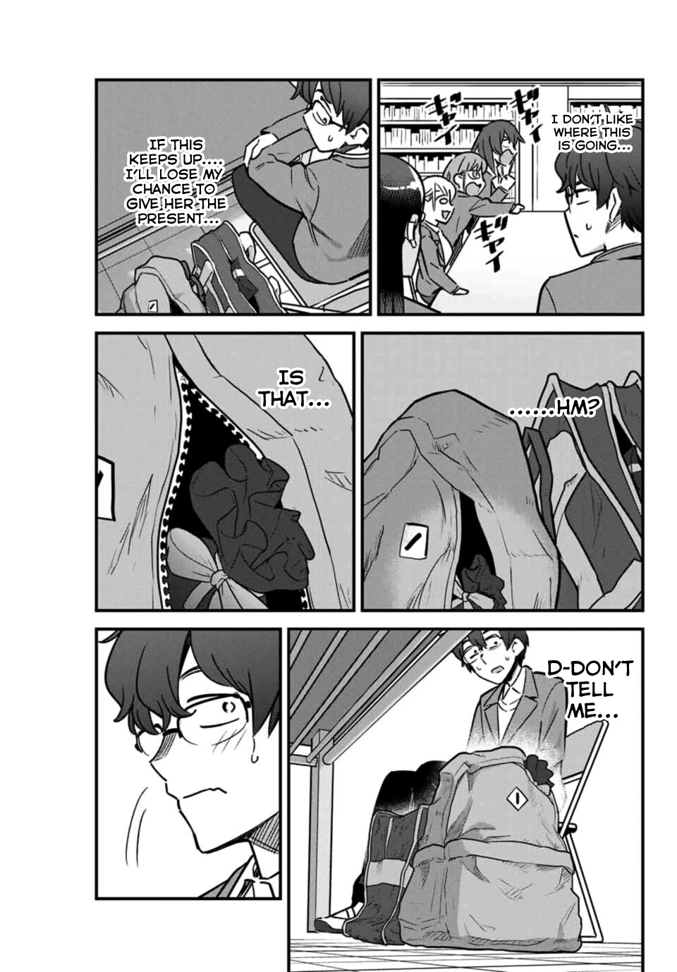 Please don't bully me, Nagatoro Chapter 69 page 13 - Chapter 69: You'll be all alone on Christmas won't you, Senpai~♡
