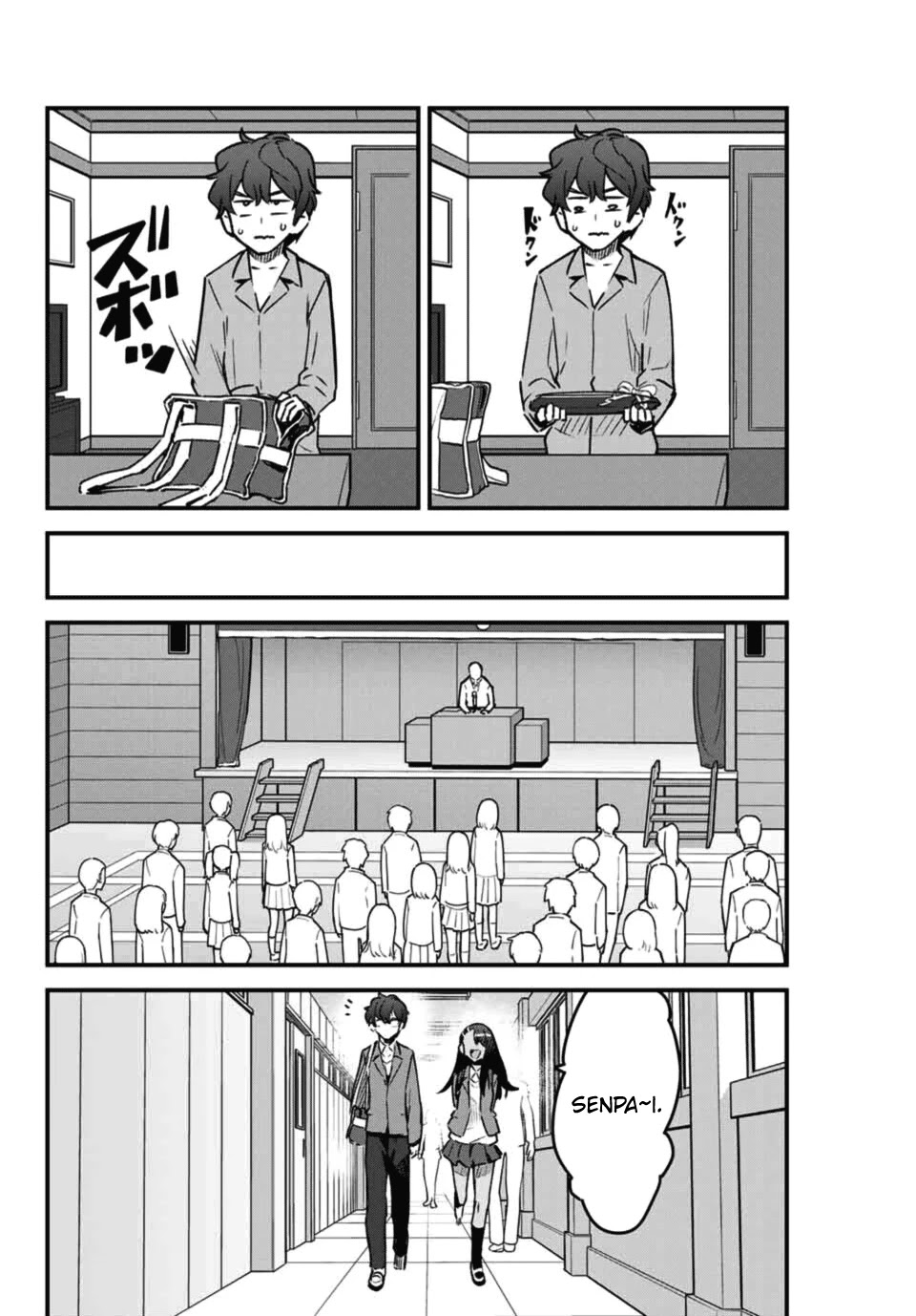 Please don't bully me, Nagatoro Chapter 69 page 6 - Chapter 69: You'll be all alone on Christmas won't you, Senpai~♡
