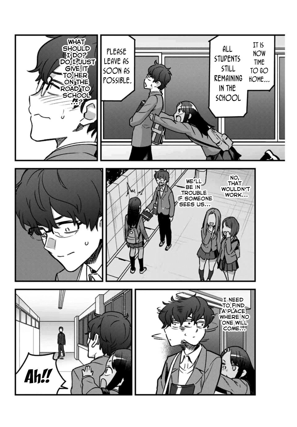 Please don't bully me, Nagatoro Chapter 70 page 10 - Chapter 70: Then I'll give you one too, Senpai...