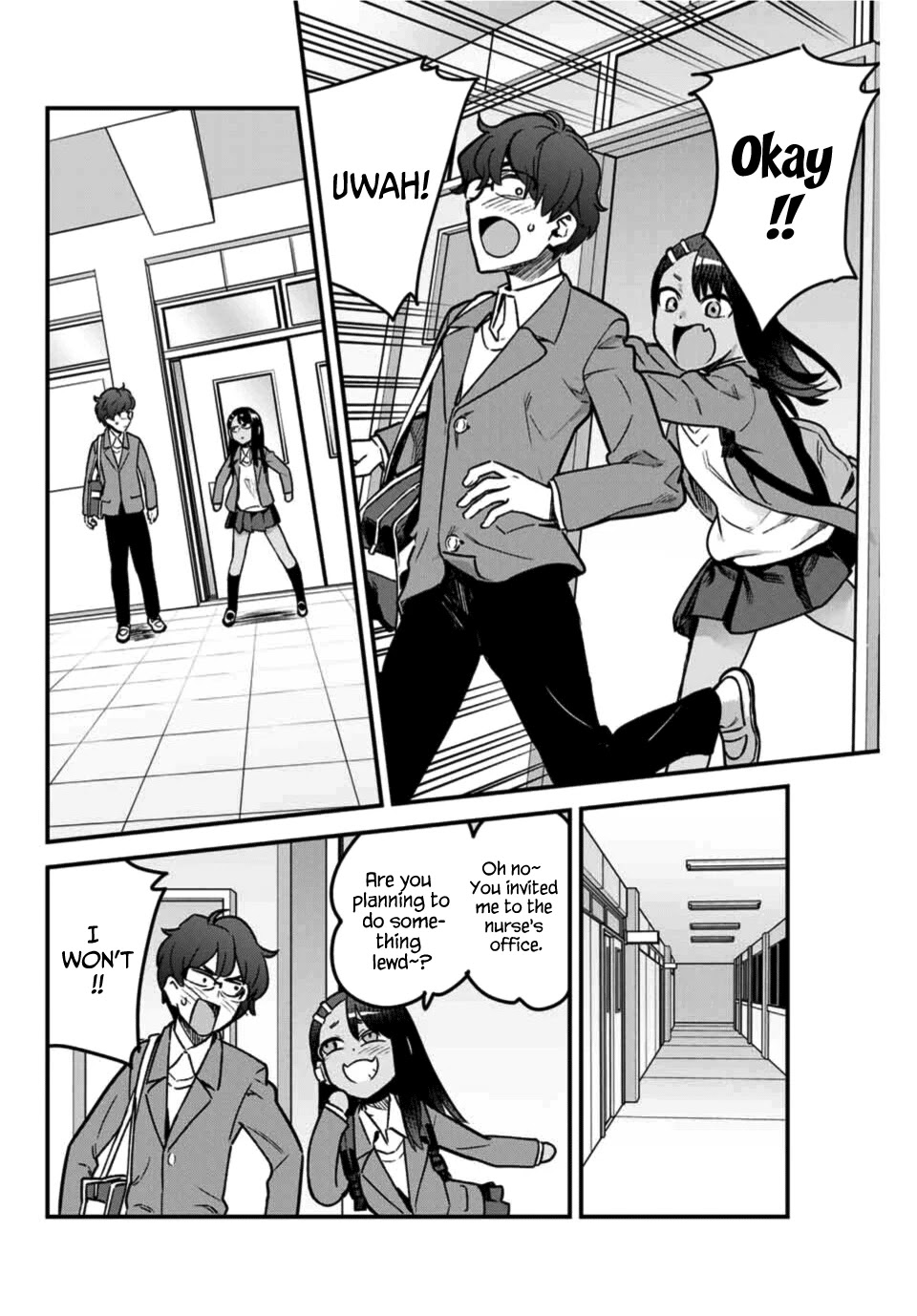 Please don't bully me, Nagatoro Chapter 70 page 12 - Chapter 70: Then I'll give you one too, Senpai...