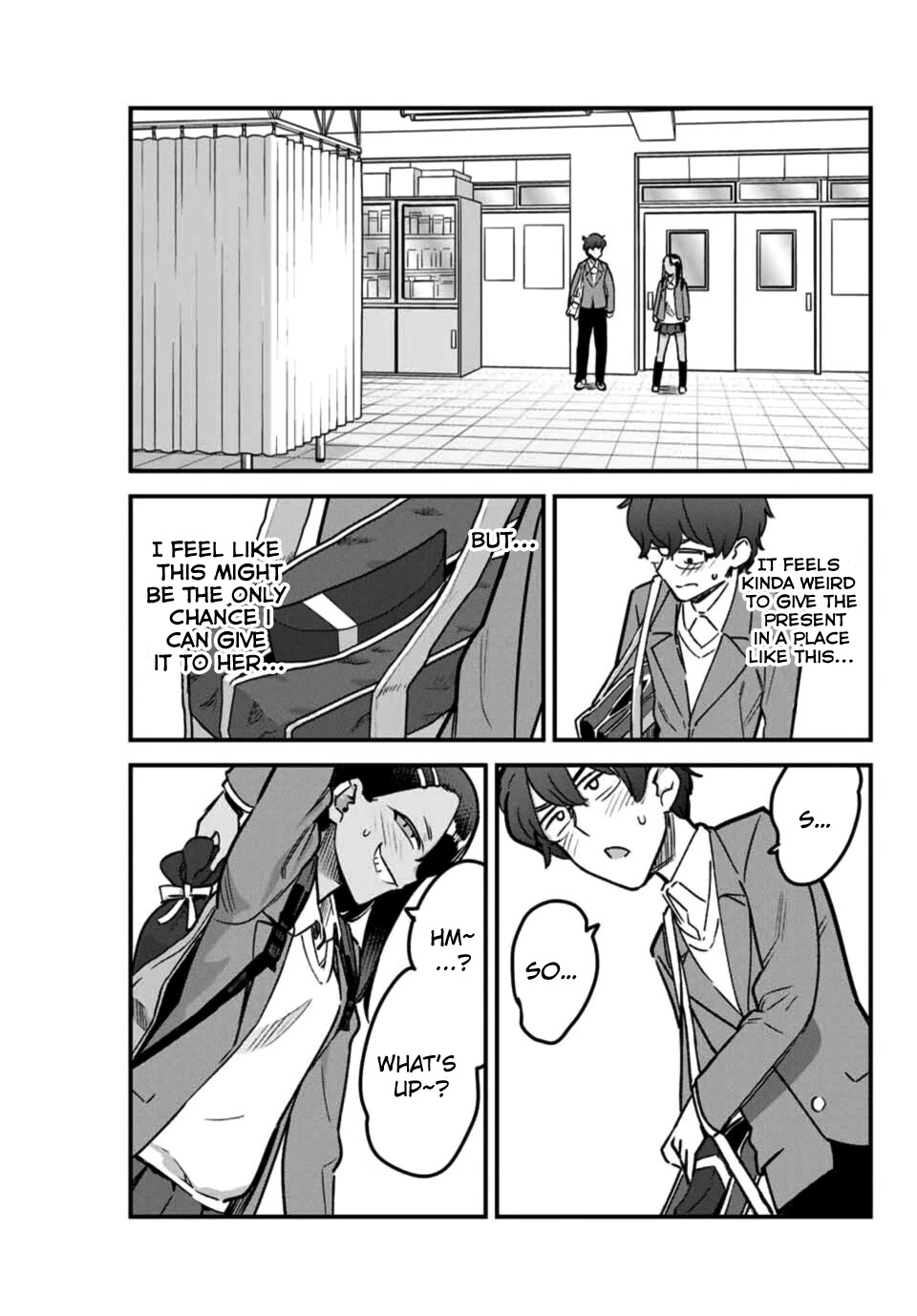 Please don't bully me, Nagatoro Chapter 70 page 13 - Chapter 70: Then I'll give you one too, Senpai...