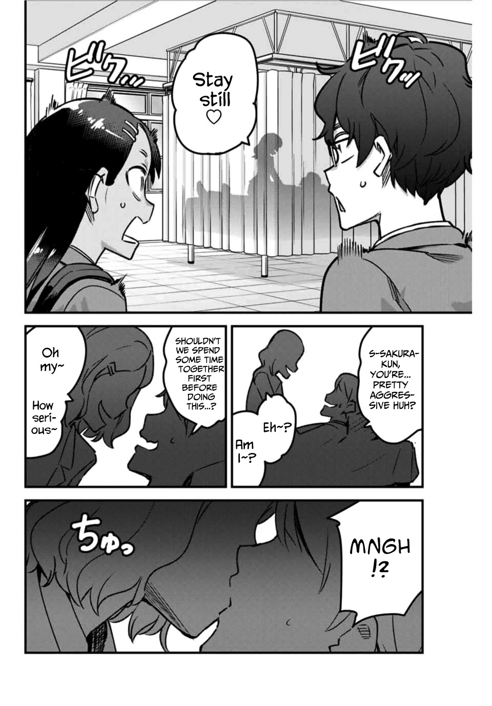 Please don't bully me, Nagatoro Chapter 70 page 14 - Chapter 70: Then I'll give you one too, Senpai...