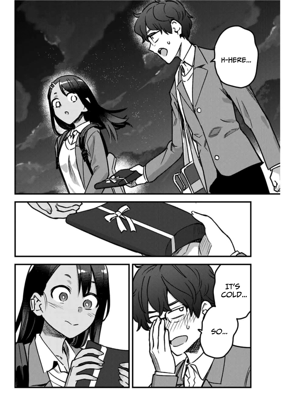 Please don't bully me, Nagatoro Chapter 70 page 20 - Chapter 70: Then I'll give you one too, Senpai...