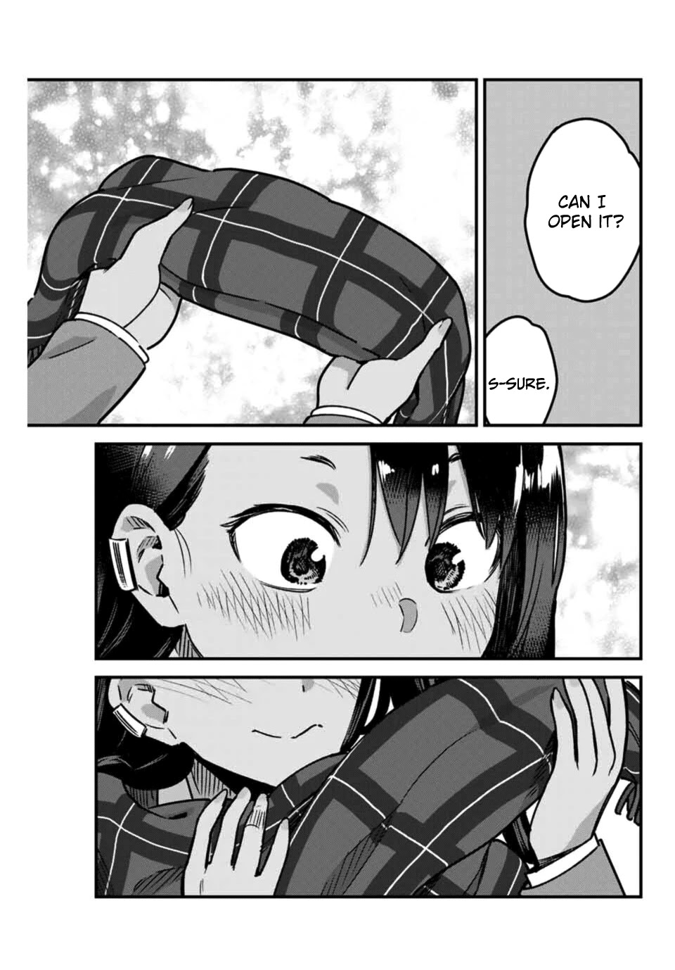 Please don't bully me, Nagatoro Chapter 70 page 21 - Chapter 70: Then I'll give you one too, Senpai...