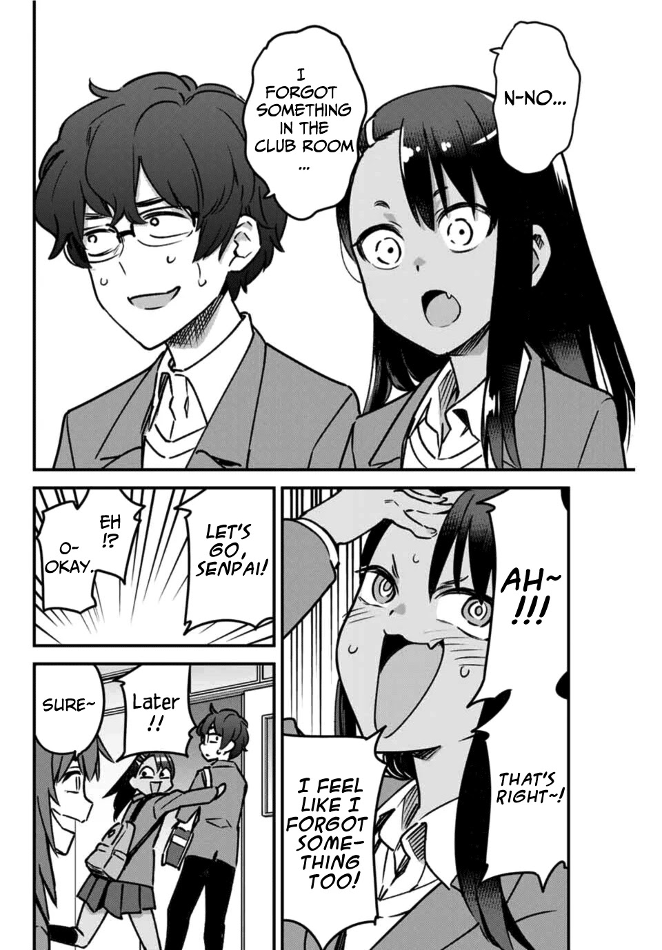 Please don't bully me, Nagatoro Chapter 70 page 4 - Chapter 70: Then I'll give you one too, Senpai...