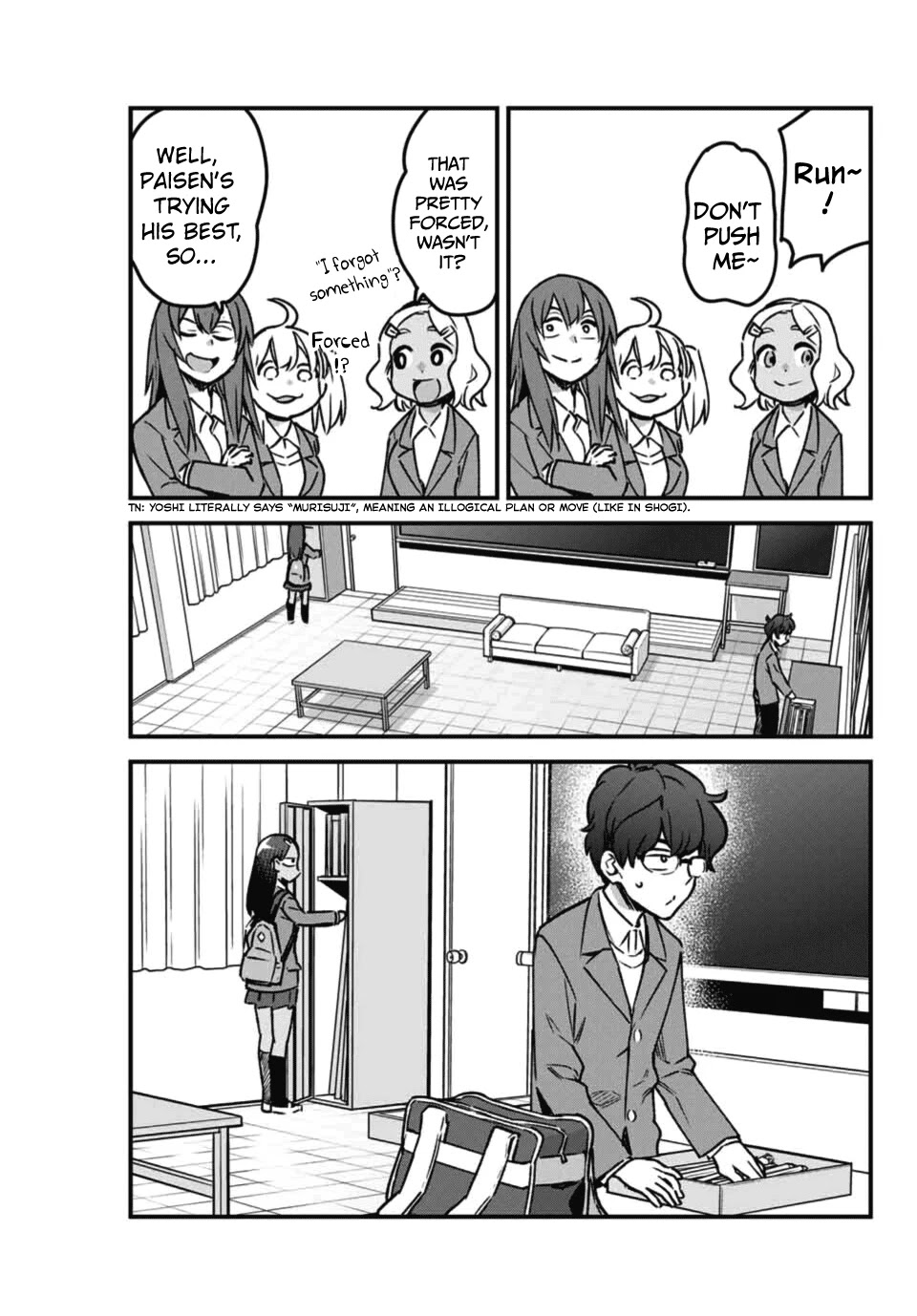 Please don't bully me, Nagatoro Chapter 70 page 5 - Chapter 70: Then I'll give you one too, Senpai...