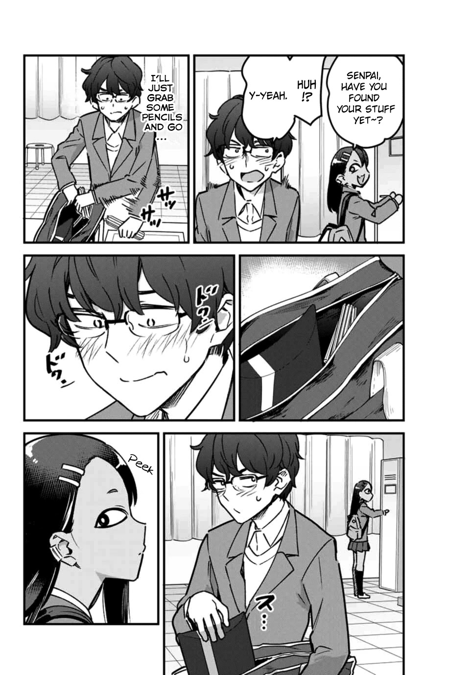 Please don't bully me, Nagatoro Chapter 70 page 6 - Chapter 70: Then I'll give you one too, Senpai...