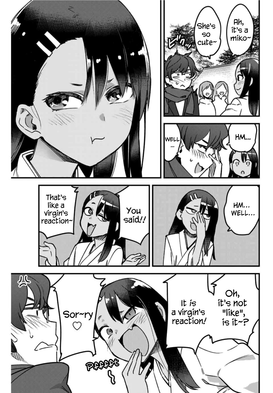Please don't bully me, Nagatoro Chapter 71 page 9 - Chapter 71: So, what's your luck this year, Senpai~?