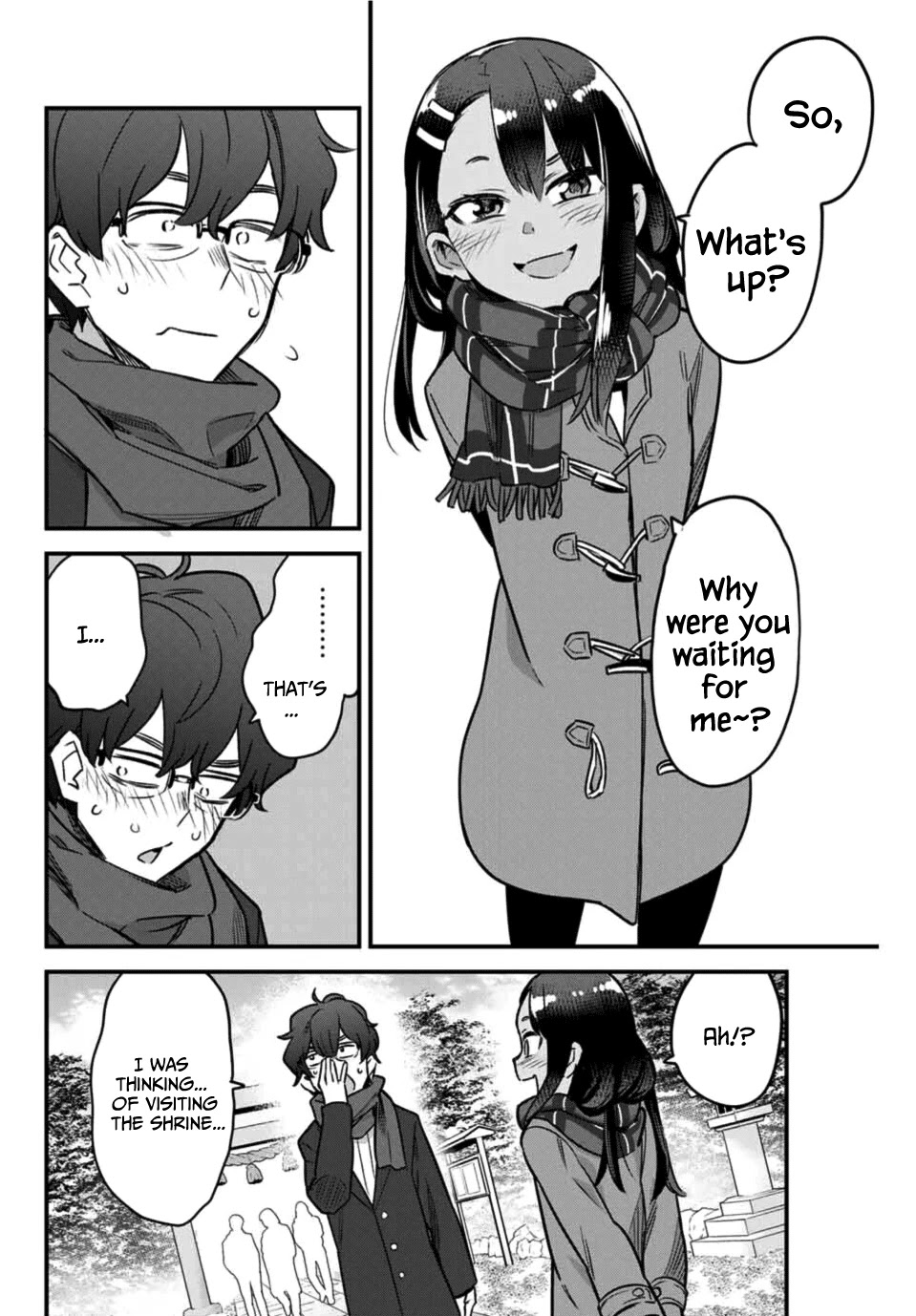 Please don't bully me, Nagatoro Chapter 72 page 10 - Chapter 72: So what did you wish for, Senpai?
