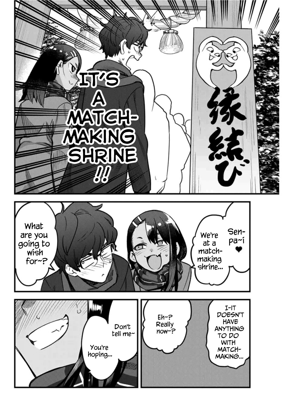 Please don't bully me, Nagatoro Chapter 72 page 12 - Chapter 72: So what did you wish for, Senpai?