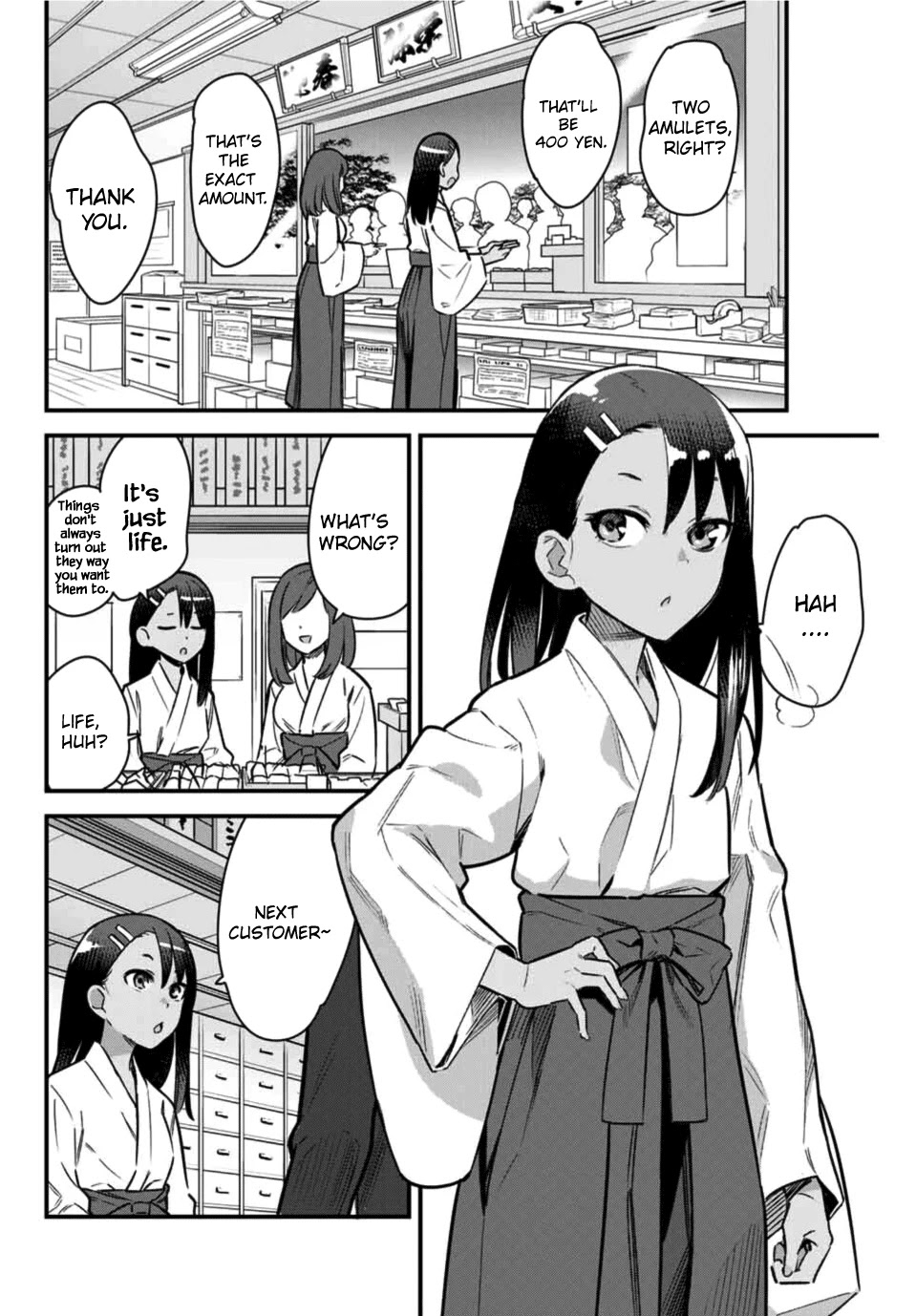 Please don't bully me, Nagatoro Chapter 72 page 2 - Chapter 72: So what did you wish for, Senpai?
