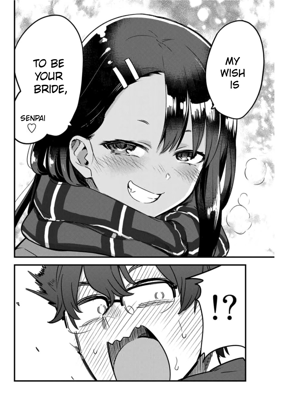 Please don't bully me, Nagatoro Chapter 72 page 20 - Chapter 72: So what did you wish for, Senpai?