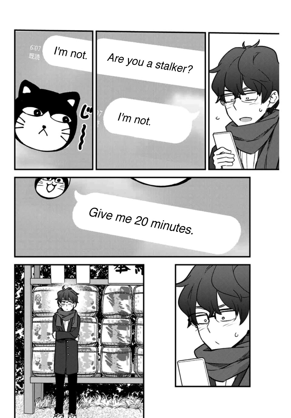 Please don't bully me, Nagatoro Chapter 72 page 8 - Chapter 72: So what did you wish for, Senpai?