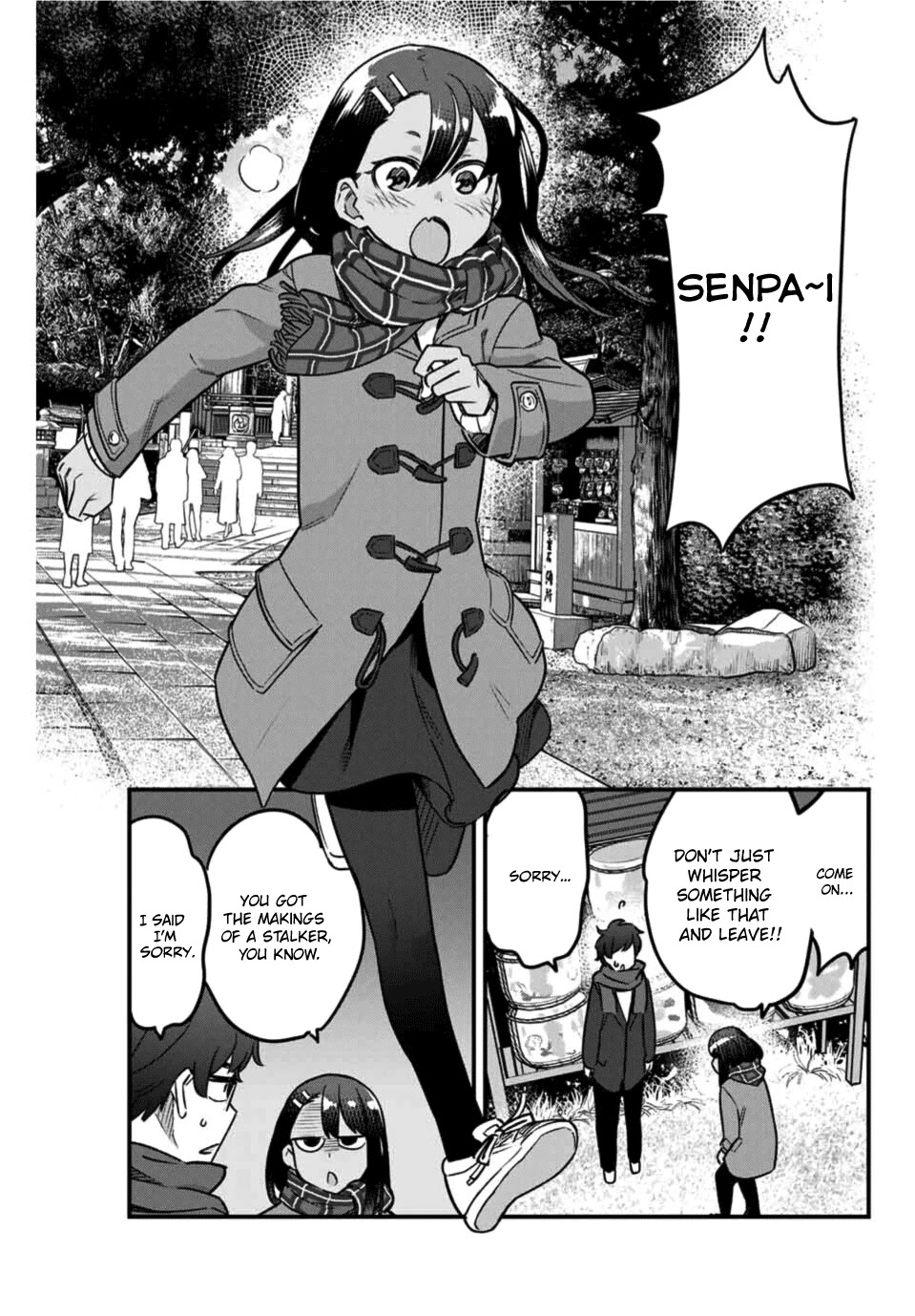 Please don't bully me, Nagatoro Chapter 72 page 9 - Chapter 72: So what did you wish for, Senpai?