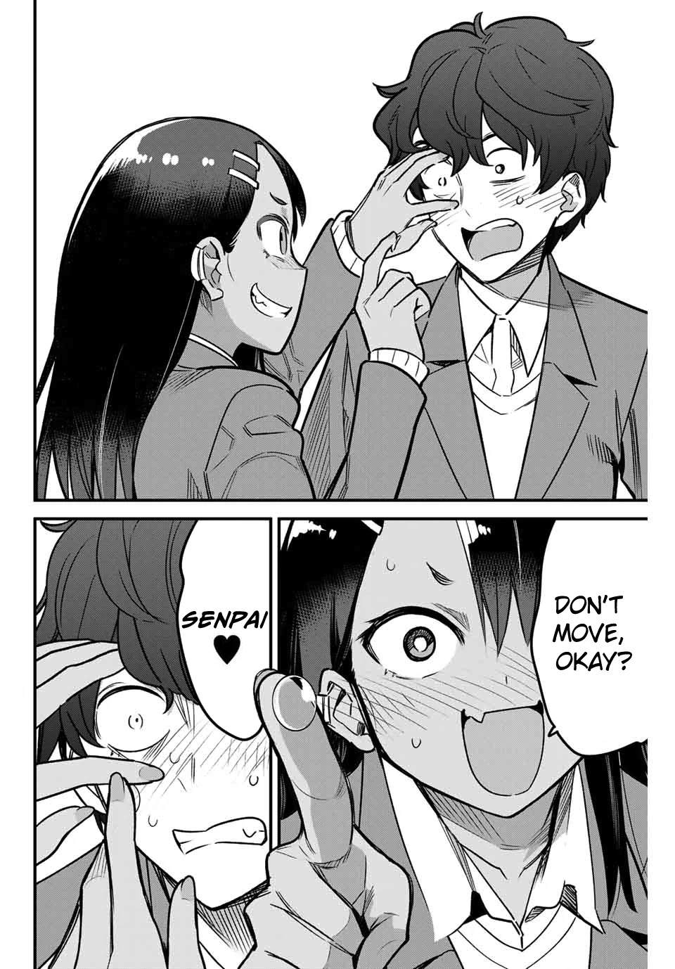 Please don't bully me, Nagatoro Chapter 73 page 10 - Chapter 73: So you wear contact lenses, Senpai!!