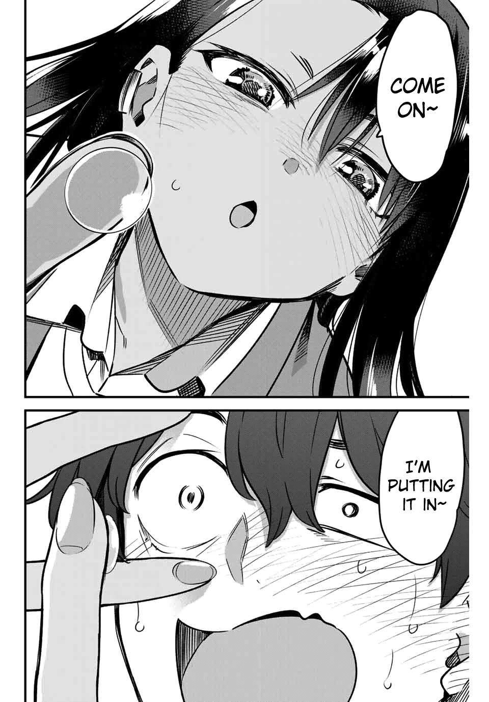 Please don't bully me, Nagatoro Chapter 73 page 12 - Chapter 73: So you wear contact lenses, Senpai!!