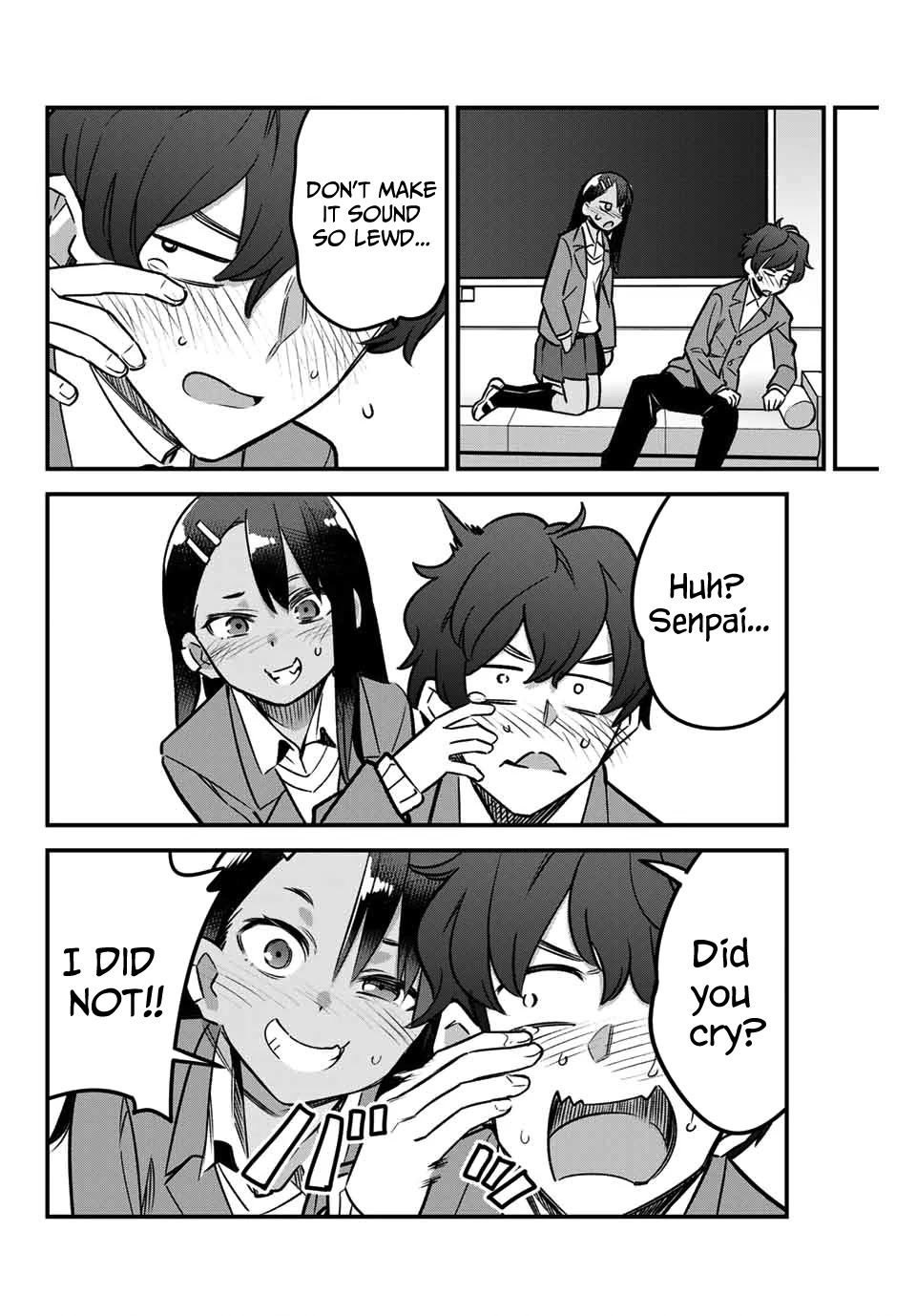 Please don't bully me, Nagatoro Chapter 73 page 14 - Chapter 73: So you wear contact lenses, Senpai!!