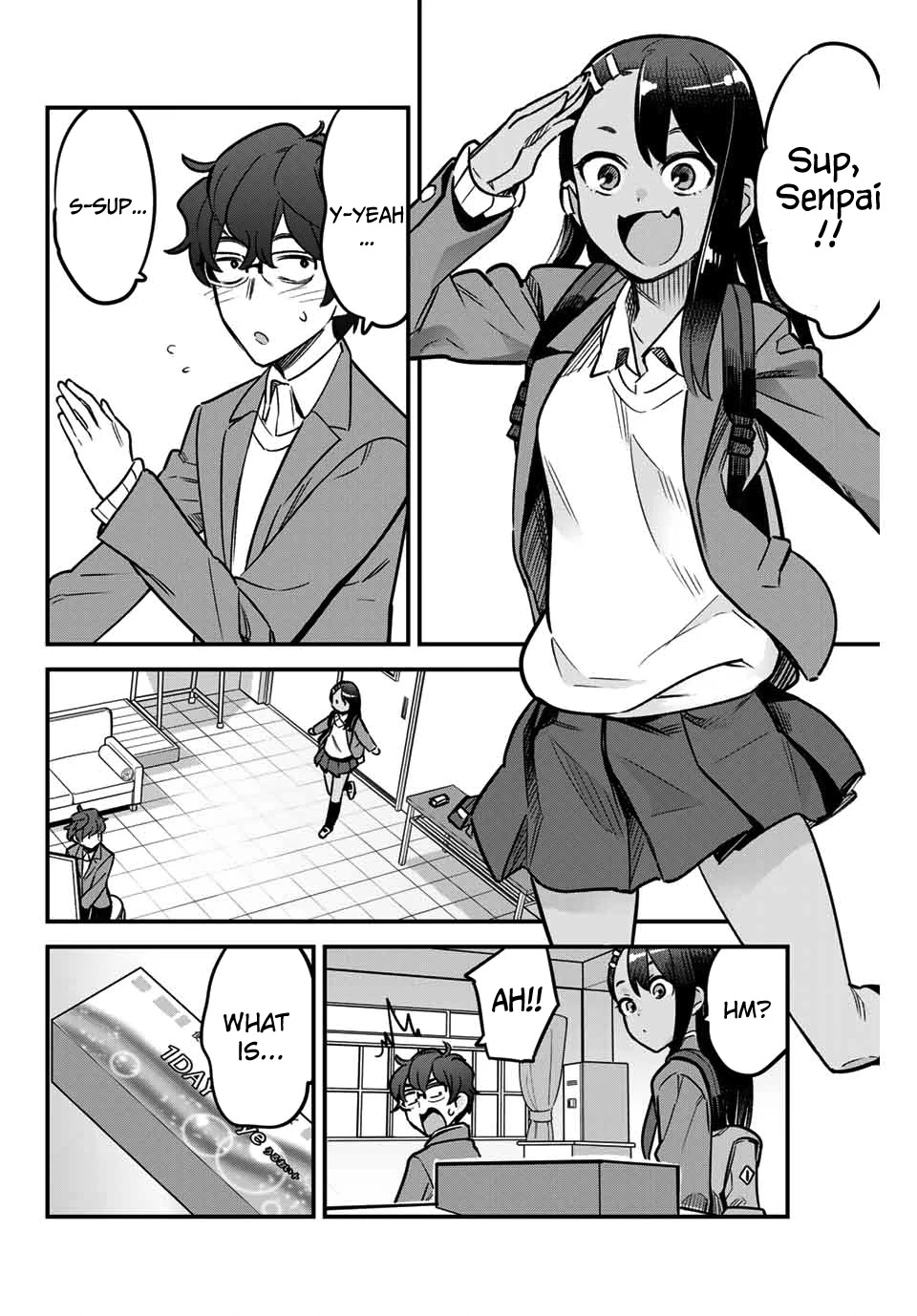 Please don't bully me, Nagatoro Chapter 73 page 2 - Chapter 73: So you wear contact lenses, Senpai!!
