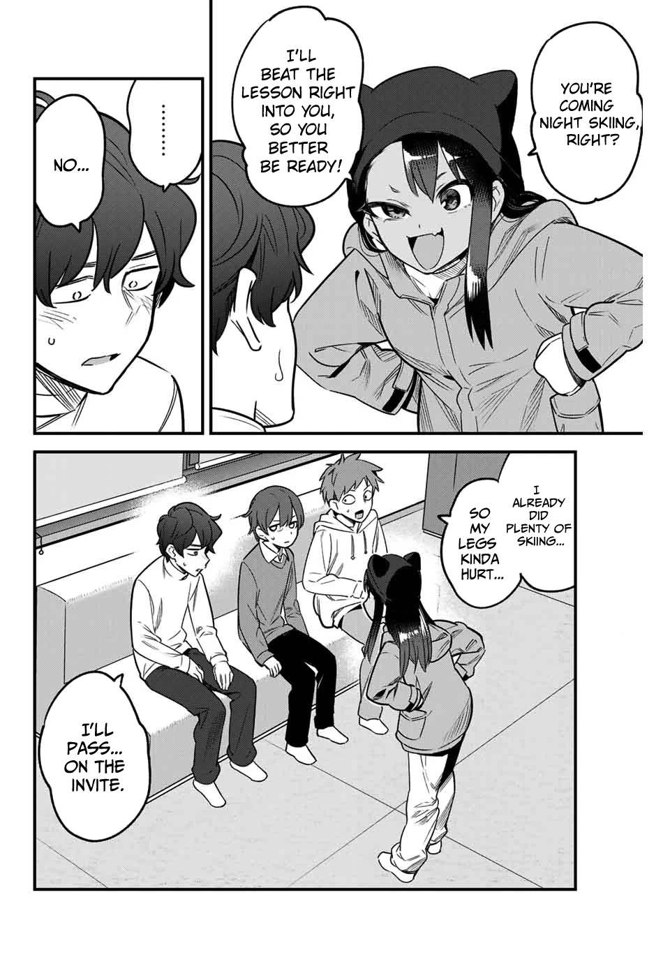 Please don't bully me, Nagatoro Chapter 74 page 18 - Chapter 74: That's the kind of slide I expect from you, Senpai