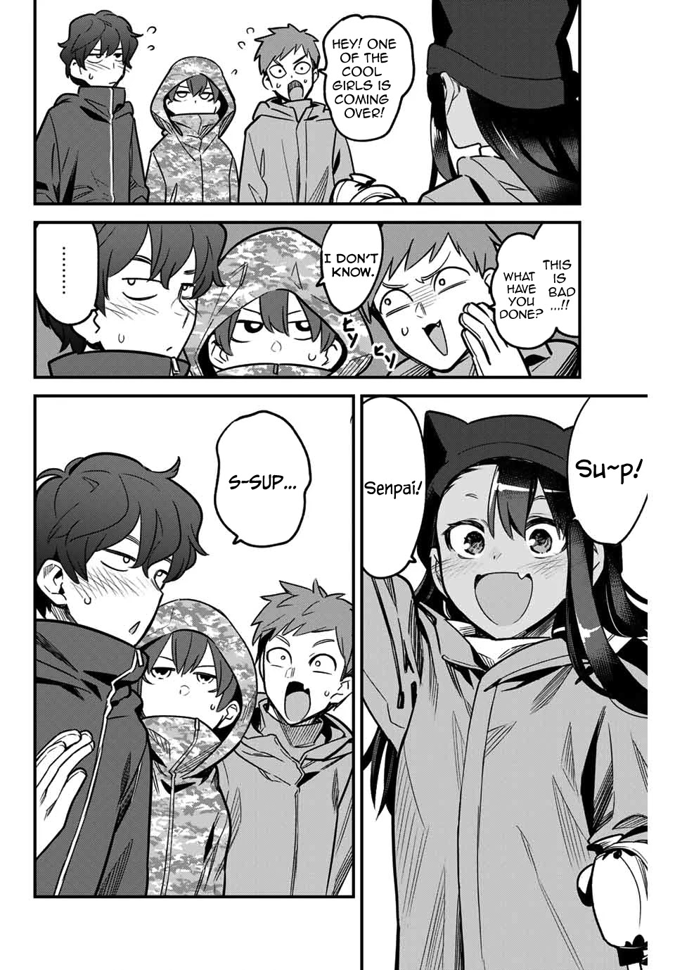 Please don't bully me, Nagatoro Chapter 74 page 6 - Chapter 74: That's the kind of slide I expect from you, Senpai