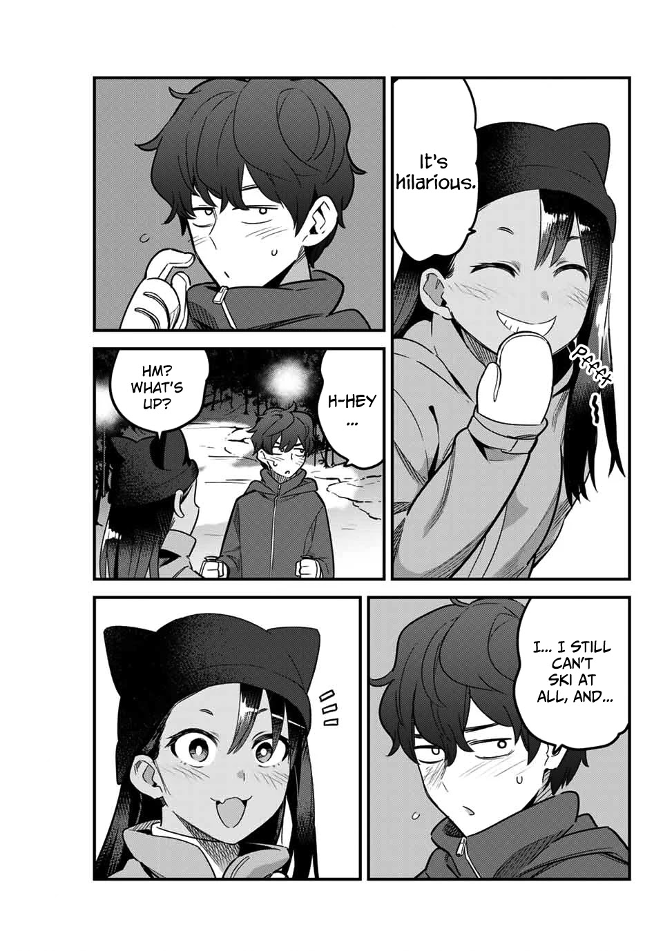 Please don't bully me, Nagatoro Chapter 75 page 14 - Chapter 75: That was pretty good, Senpai♡