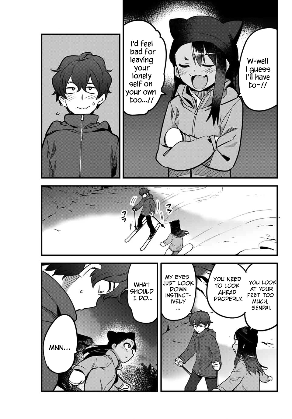 Please don't bully me, Nagatoro Chapter 75 page 16 - Chapter 75: That was pretty good, Senpai♡
