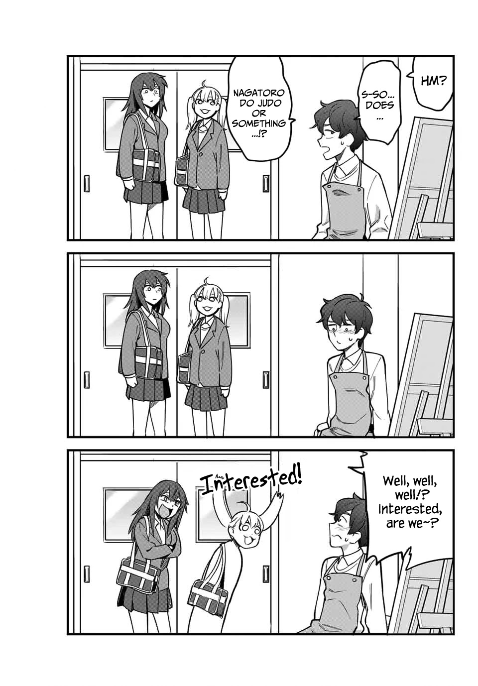 Please don't bully me, Nagatoro Chapter 76 page 15 - Chapter 76: Why don't you try getting a little exercise, Paisen?