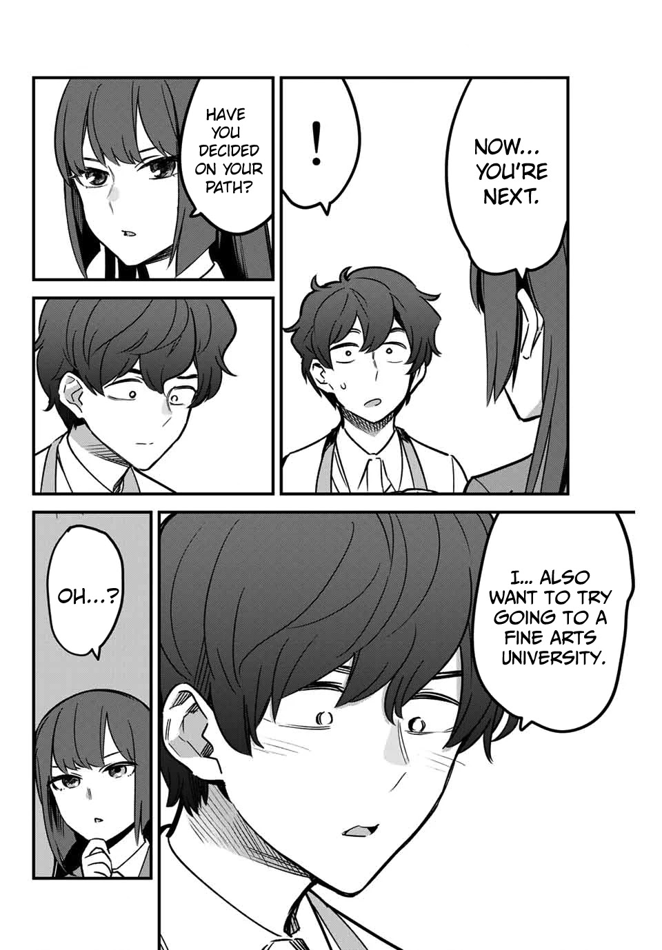 Please don't bully me, Nagatoro Chapter 76 page 2 - Chapter 76: Why don't you try getting a little exercise, Paisen?